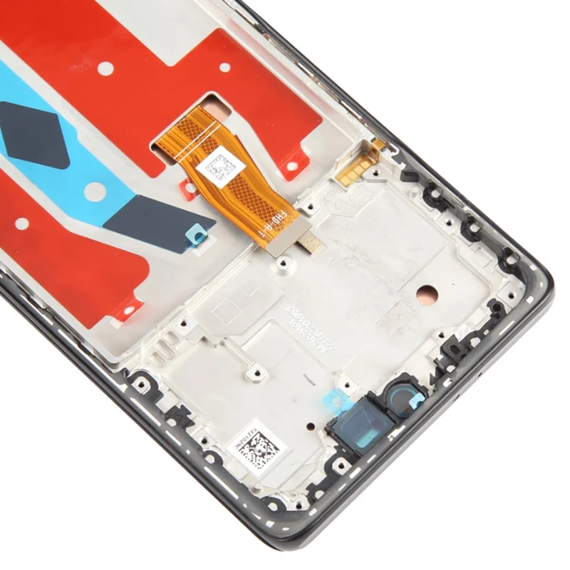 For Honor X9a 5G OEM Grade S AMOLED Screen and Digitizer Assembly + Frame (Without Logo) - Black-Cellmalls