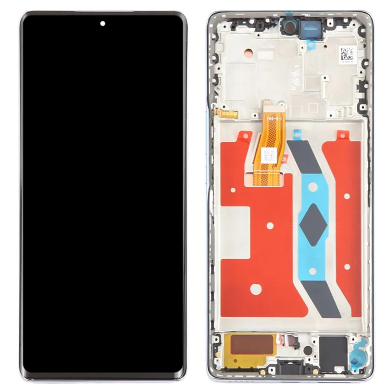For Honor X9a 5G OEM Grade S AMOLED Screen and Digitizer Assembly + Frame (Without Logo) - Black-Cellmalls