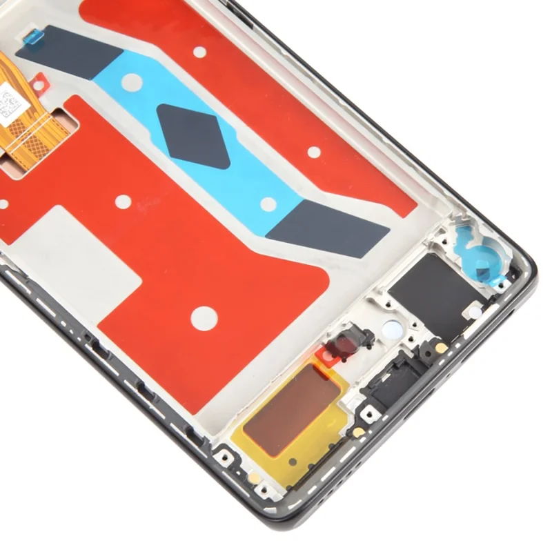 For Honor X9a 5G OEM Grade S AMOLED Screen and Digitizer Assembly + Frame (Without Logo) - Black-Cellmalls