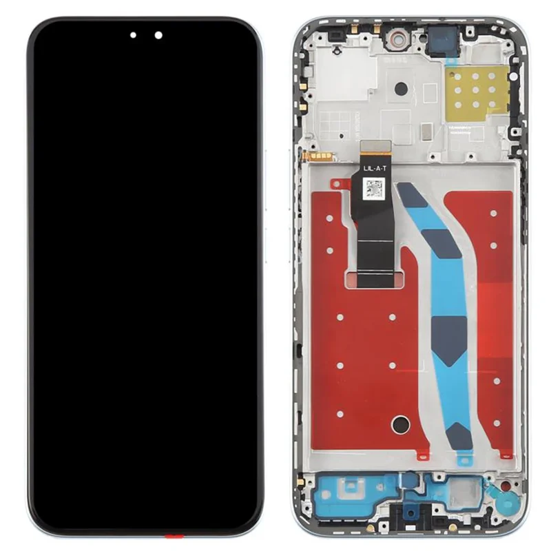 For Honor X60i 5G OEM Grade S AMOLED Screen and Digitizer Assembly + Frame (Without Logo) - Black-Cellmalls