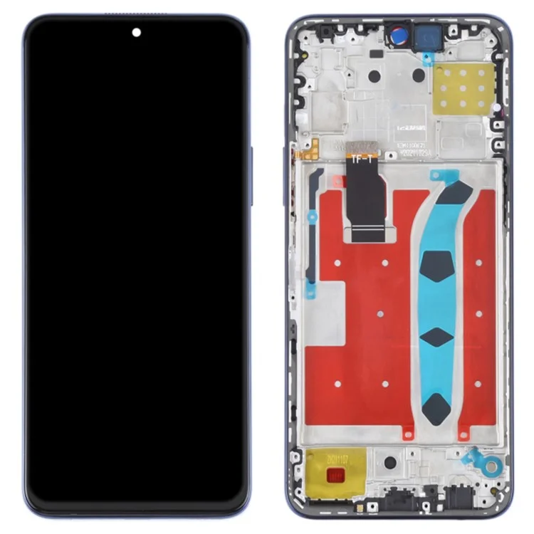 For Honor X8 4G / X30i OEM Grade S LCD Screen and Digitizer Assembly + Frame Repair Part (without Logo) - Black-Cellmalls