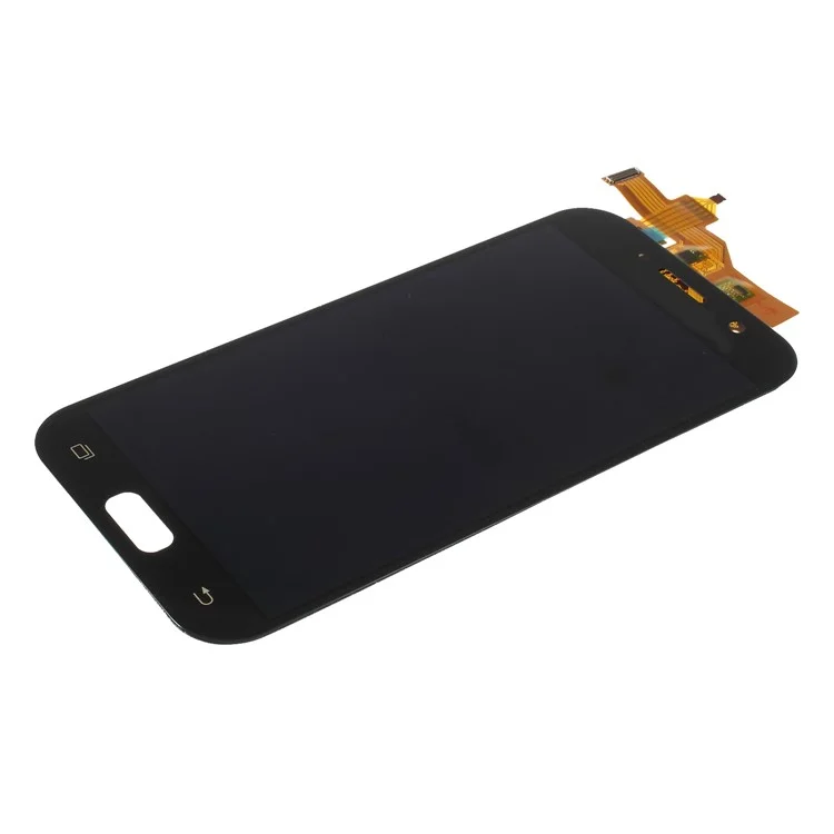 LCD Screen and Digitizer Assembly Part with Screen Brightness IC (TFT Version) for Samsung Galaxy A5 (2017) - Black-Cellmalls
