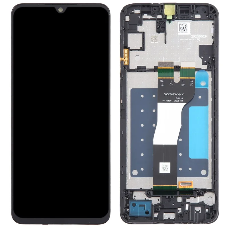 For Samsung Galaxy A05s 4G A057 Grade C LCD Screen and Digitizer Assembly + Frame (Without Logo)-Cellmalls