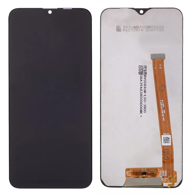 Grade C LCD Screen and Digitizer Assembly (without Logo) for Samsung Galaxy A10e A102 / A20e A202 - Black-Cellmalls