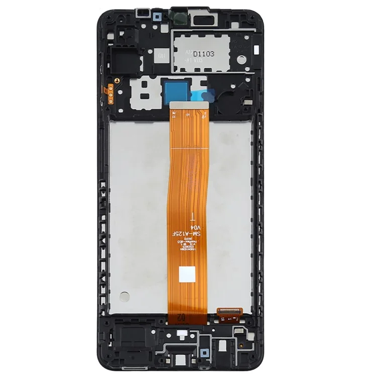 Grade C LCD Screen and Digitizer Assembly + Frame Replacement (without Logo) for Samsung Galaxy A12 A125-Cellmalls