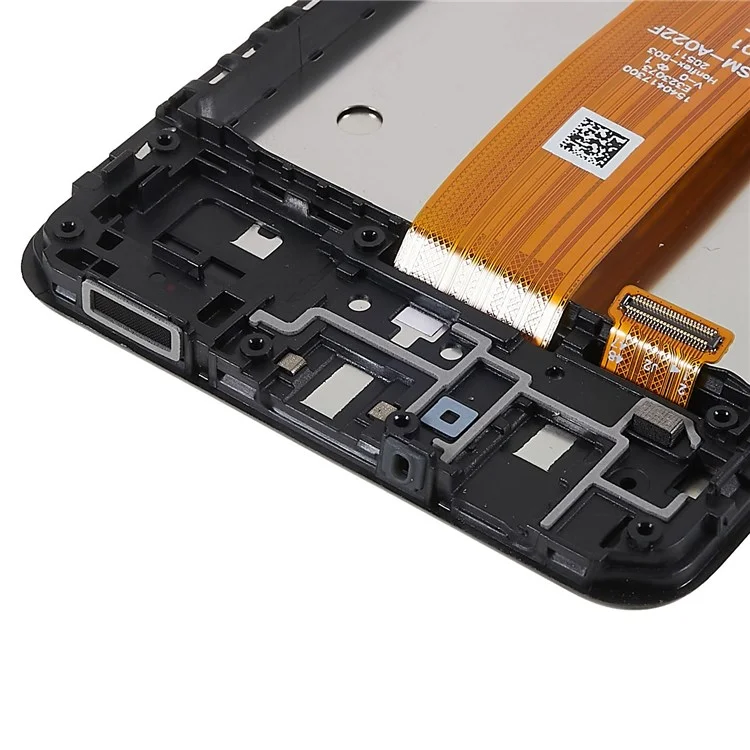 For Samsung Galaxy A02 A022 Grade C LCD Screen and Digitizer Assembly + Frame Replacement Part (without Logo)-Cellmalls