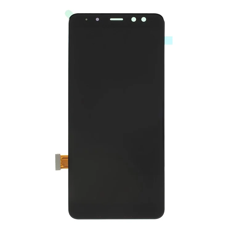 For Samsung Galaxy A8 (2018) A530 LCD Screen and Digitizer Assembly Replacement Part (TFT Version) (without Logo) - Black-Cellmalls