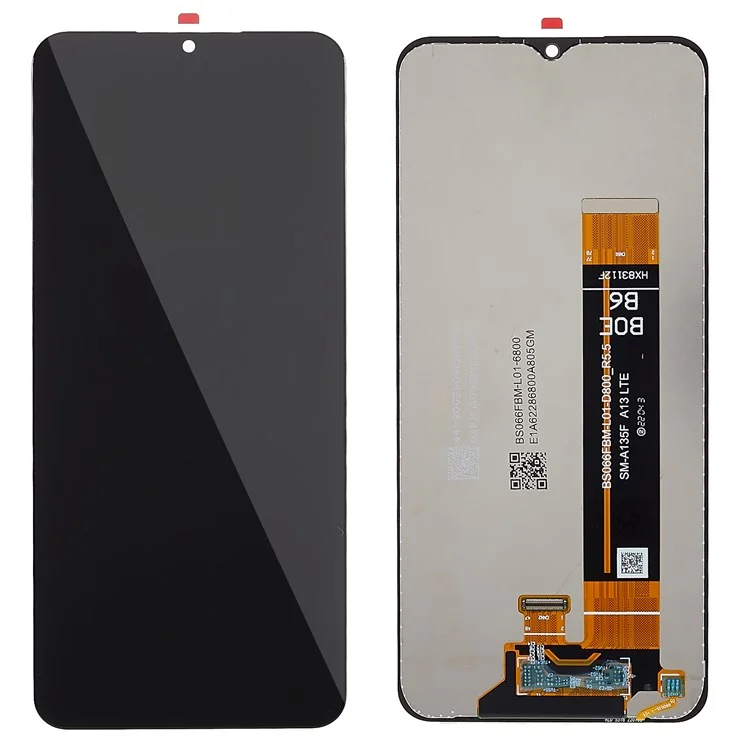 For Samsung Galaxy A13 4G A135 Replacement Accessories Grade S OEM LCD Screen and Digitizer Assembly Part (Without Logo)-Cellmalls