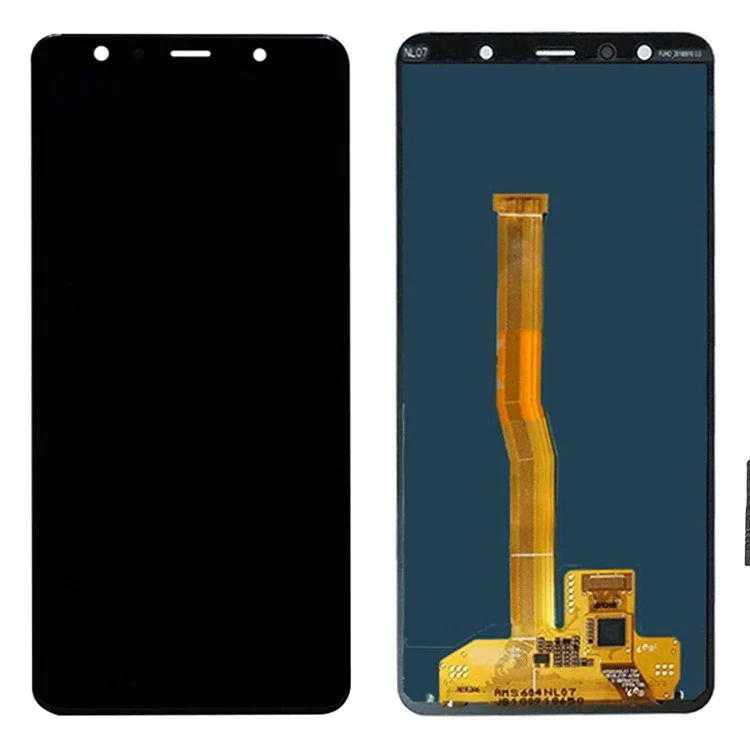 OEM LCD Screen and Digitizer Assembly for Samsung Galaxy A7 (2018) A750 (without Logo) - Black-Cellmalls