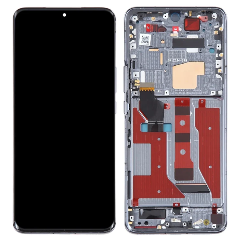 For Honor Magic4 5G OEM Grade S OLED Screen and Digitizer Assembly + Frame (Without Logo) - Black-Cellmalls