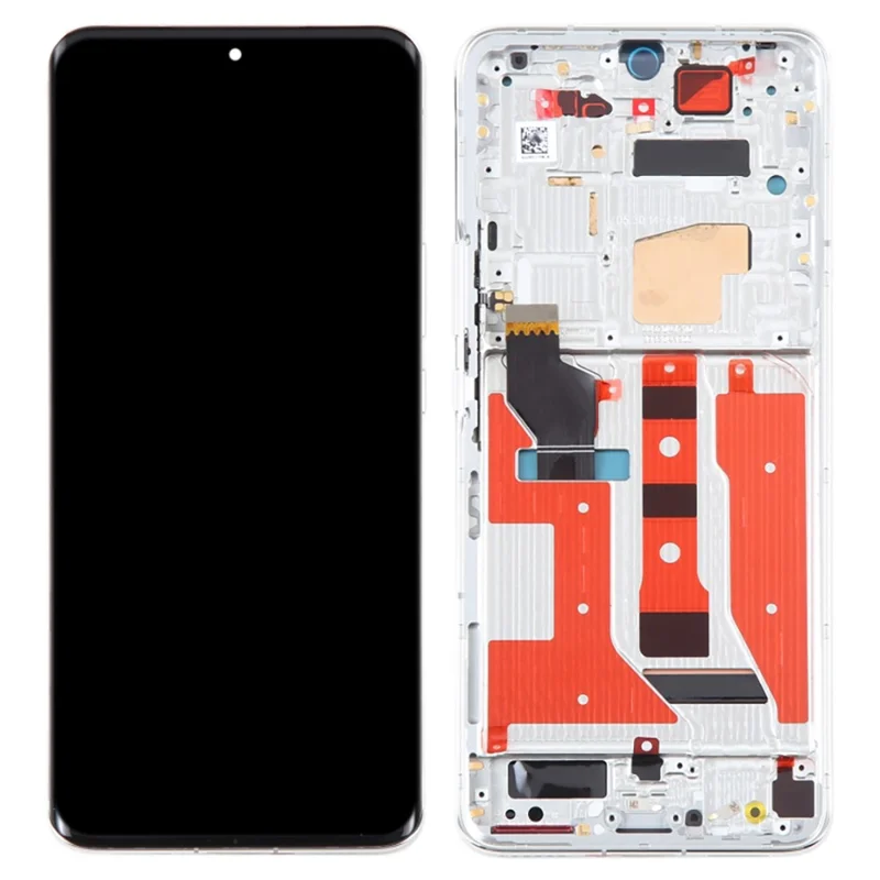 For Honor Magic4 5G OEM Grade S OLED Screen and Digitizer Assembly + Frame (Without Logo) - Black-Cellmalls