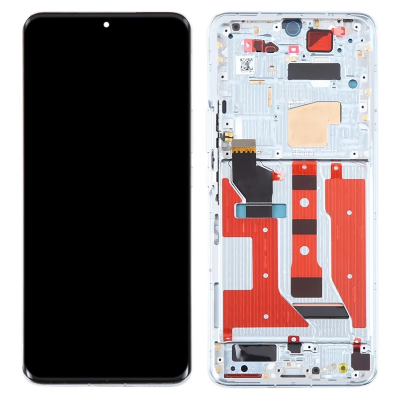 For Honor Magic4 5G OEM Grade S OLED Screen and Digitizer Assembly + Frame (Without Logo) - Black-Cellmalls