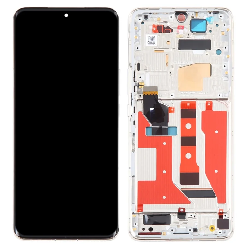 For Honor Magic4 5G OEM Grade S OLED Screen and Digitizer Assembly + Frame (Without Logo) - Black-Cellmalls