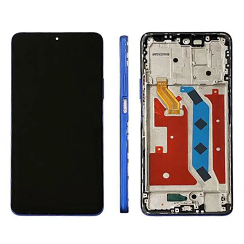 For Honor Magic4 Lite 5G (ANY-LX1  /  ANY-LX2  /  ANY-LX3) Grade C LCD Screen and Digitizer Assembly + Frame Replacement Part (Without Logo) - Black-Cellmalls