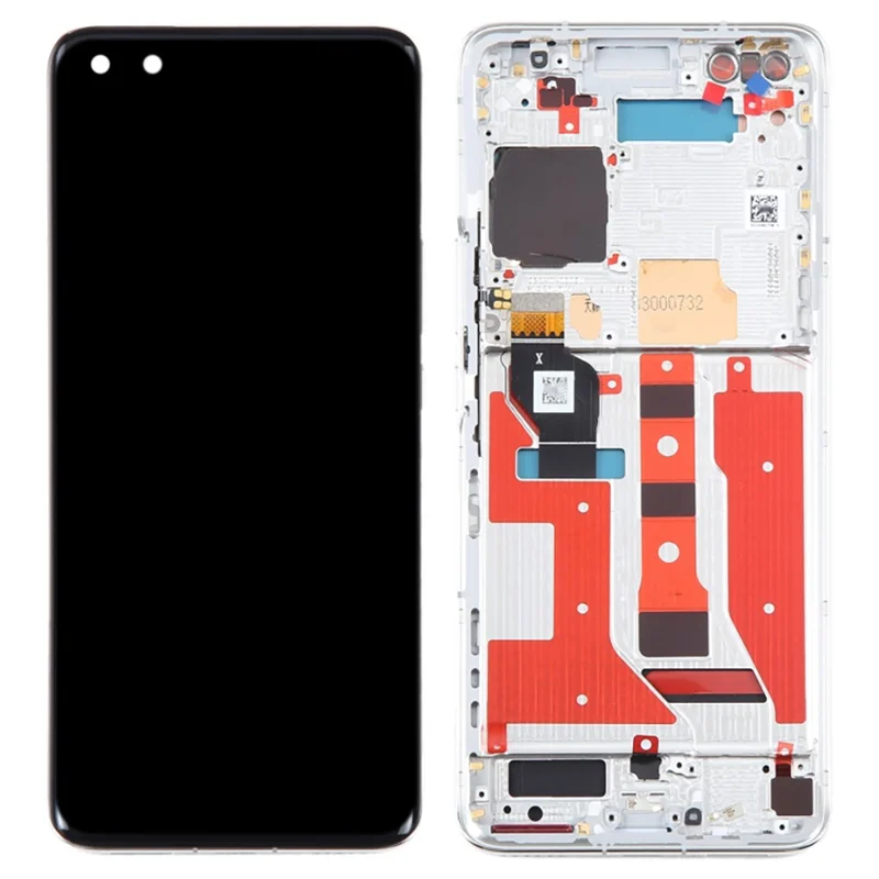 For Honor Magic4 Pro 5G OEM Grade S OLED Screen and Digitizer Assembly + Frame (Without Logo) - Black-Cellmalls