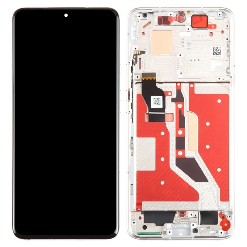 For Honor Magic5 OEM Grade S OLED Screen and Digitizer Assembly + Frame (Without Logo) - Black-Cellmalls