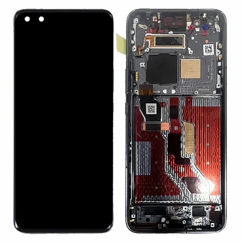 For Honor Magic5 Pro OEM Grade S OLED Screen and Digitizer Assembly + Frame (Without Logo)-Cellmalls