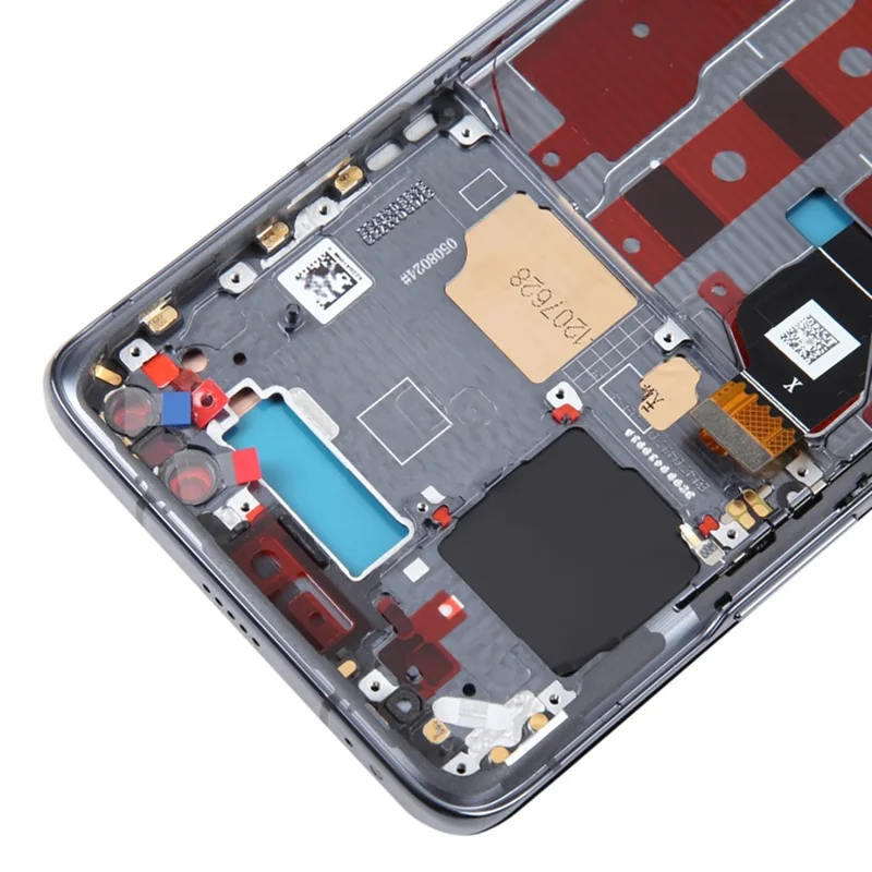 For Honor Magic4 Pro 5G OEM Grade S OLED Screen and Digitizer Assembly + Frame (Without Logo) - Black-Cellmalls