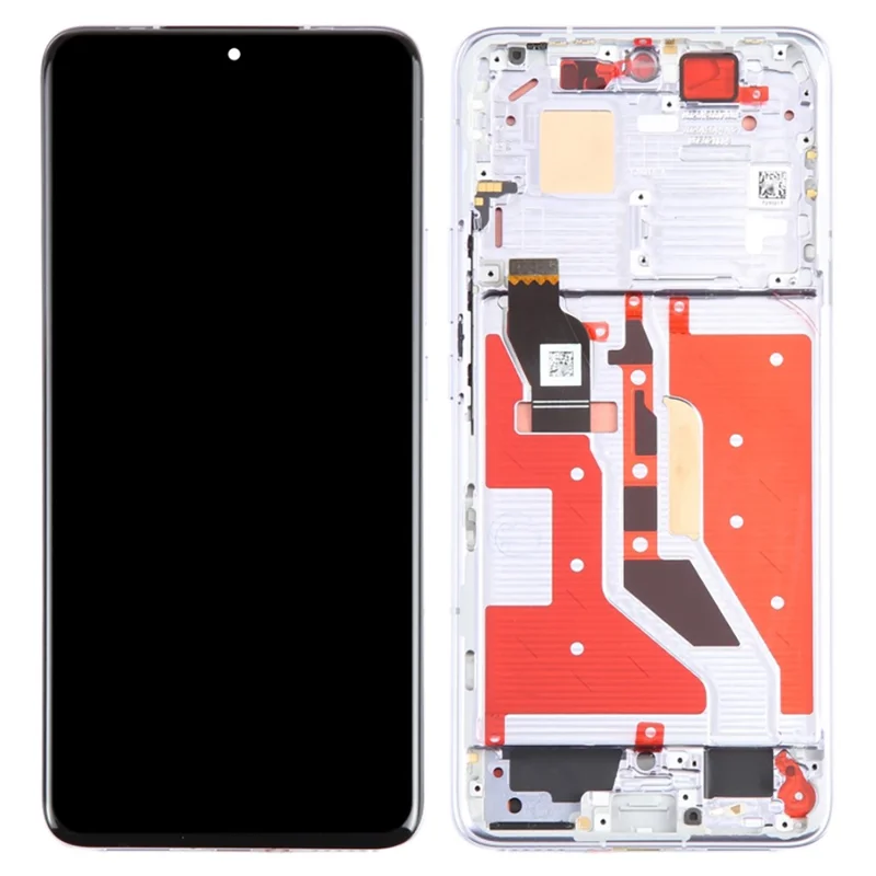 For Honor Magic5 OEM Grade S OLED Screen and Digitizer Assembly + Frame (Without Logo) - Black-Cellmalls