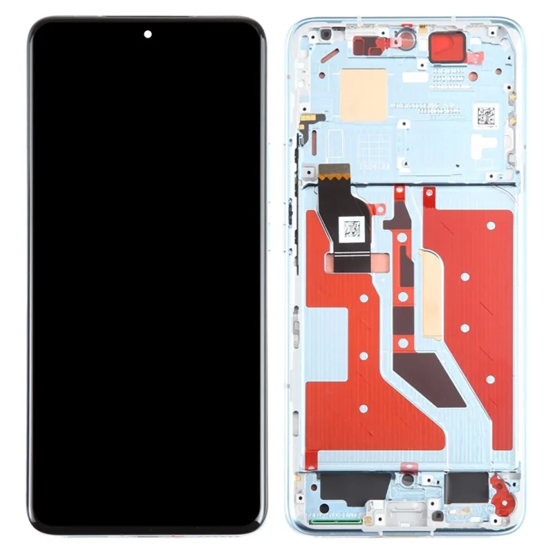 For Honor Magic5 OEM Grade S OLED Screen and Digitizer Assembly + Frame (Without Logo) - Black-Cellmalls