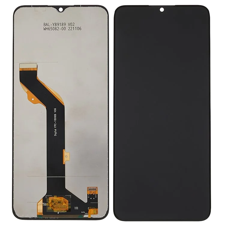For TCL 406 6.6" Grade S OEM LCD Screen and Digitizer Assembly Replacement Part (without Logo)-Cellmalls