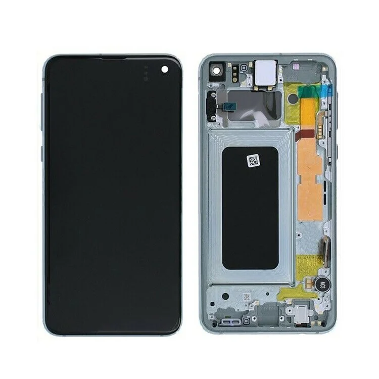OEM LCD Screen and Digitizer Assembly + Frame Replace Part for Samsung Galaxy S10e G970 - Blue-Cellmalls