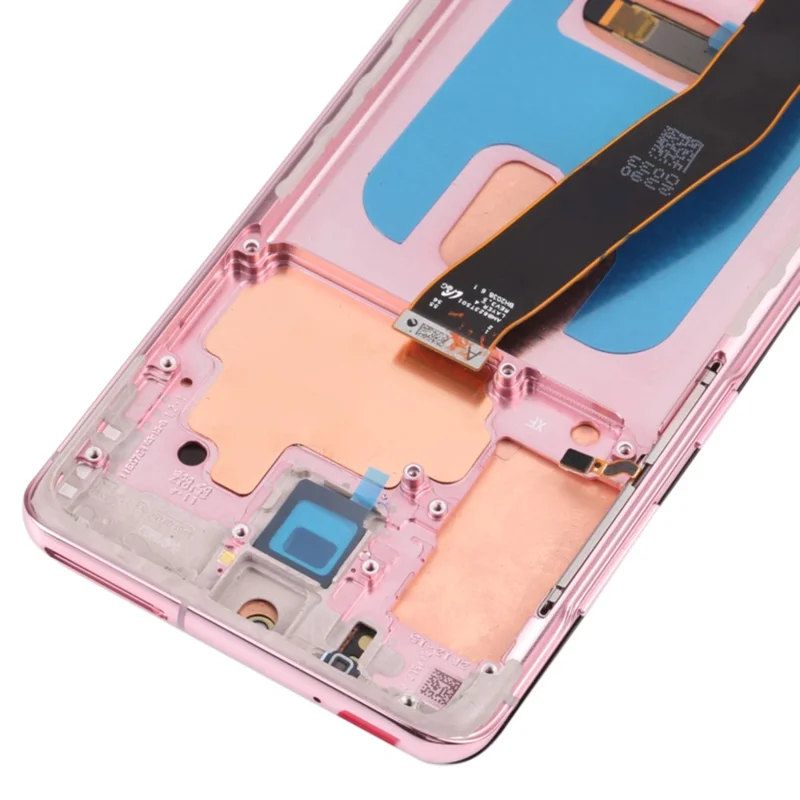 For Samsung Galaxy S20 4G G980 / S20 5G G981 OEM Grade S AMOLED Screen and Digitizer Assembly + Frame (Without Logo) - Pink-Cellmalls