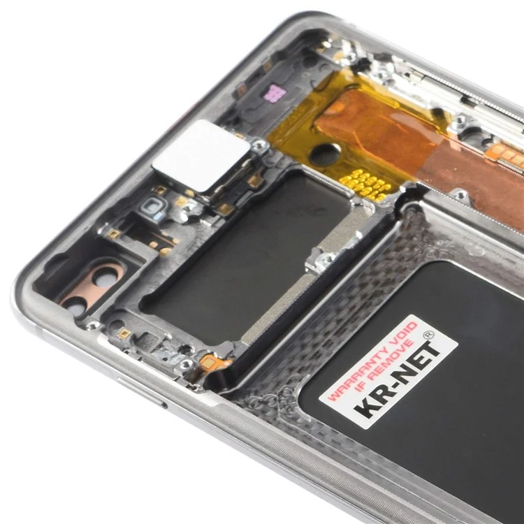 For Samsung Galaxy S10 Plus G975 LCD Screen and Digitizer Assembly + Frame Part (without Logo) - Black-Cellmalls