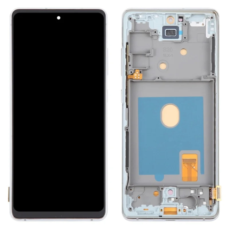 For Samsung Galaxy S20 FE G780  / S20 FE 5G G781 Grade B AMOLED Screen and Digitizer Assembly + Frame (without Logo) - Black-Cellmalls