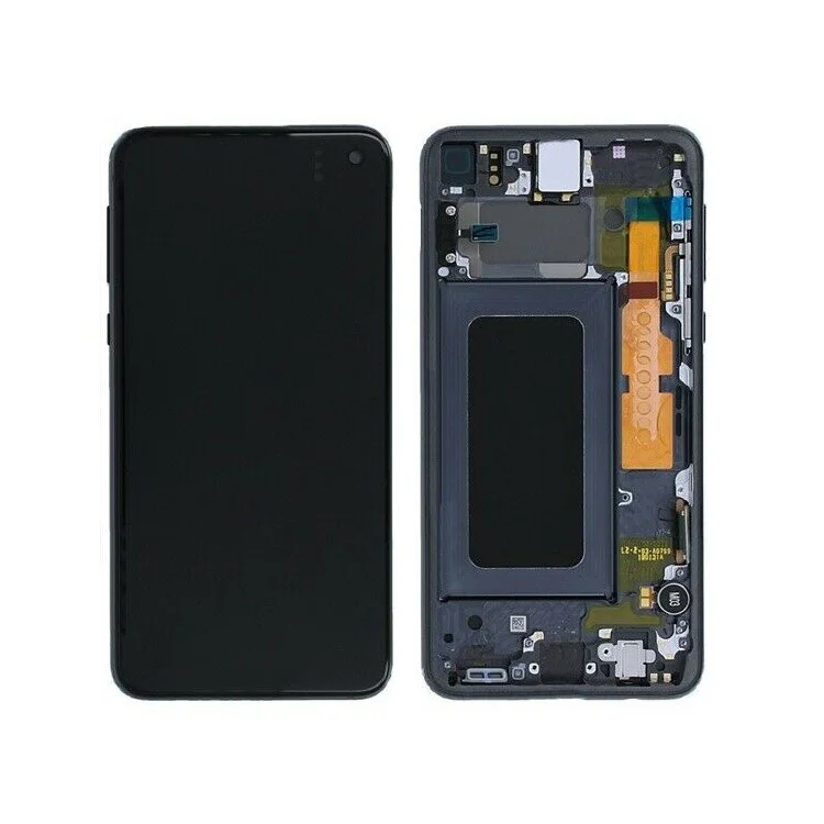 OEM LCD Screen and Digitizer Assembly + Frame Replace Part for Samsung Galaxy S10e G970 - Blue-Cellmalls