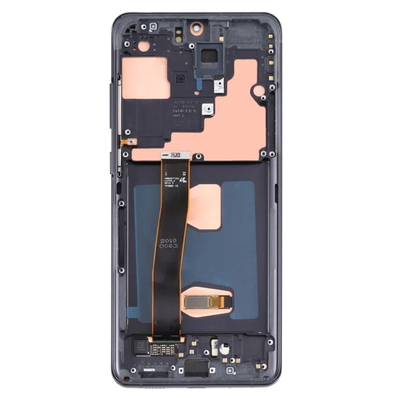 For Samsung Galaxy S20 Ultra / S20 Ultra 5G G988 OEM Grade S AMOLED Screen and Digitizer Assembly + Frame (Without Logo) - Black-Cellmalls