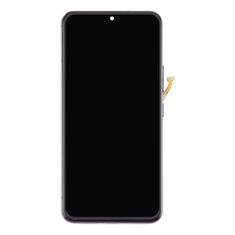 For Samsung Galaxy S22 5G S901B OEM Grade S AMOLED Screen and Digitizer Assembly + Frame (Without Logo) - Black-Cellmalls