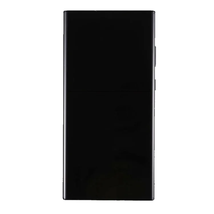 For Samsung Galaxy S22 Ultra 5G S908 OEM Grade S AMOLED Screen and Digitizer Assembly + Frame Part (without Logo) - Black-Cellmalls