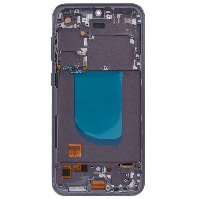 For Samsung Galaxy S23 FE S711B OEM Grade S AMOLED Screen and Digitizer Assembly + Frame (Without Logo) - Black-Cellmalls