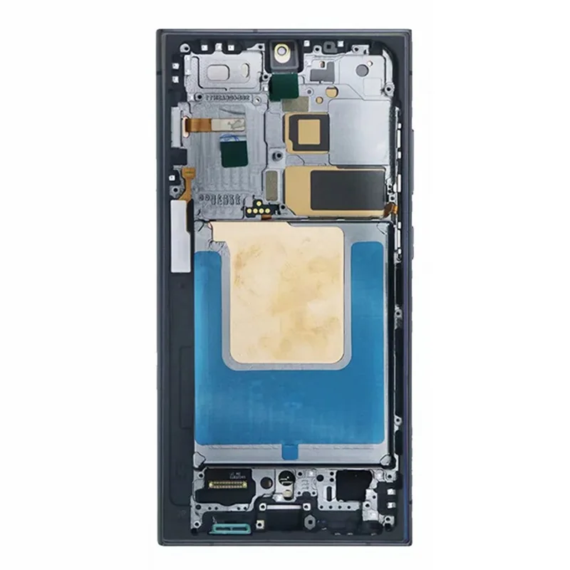 For Samsung Galaxy S24 Ultra S928B (EU Version) OEM Grade S AMOLED Screen and Digitizer Assembly + Frame (Without Logo) - Black-Cellmalls
