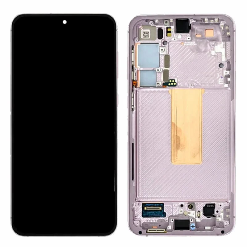 For Samsung Galaxy S23+ SM-S916 6.6 inch OEM Grade S AMOLED Screen and Digitizer Assembly + Frame (Without Logo) - Black-Cellmalls