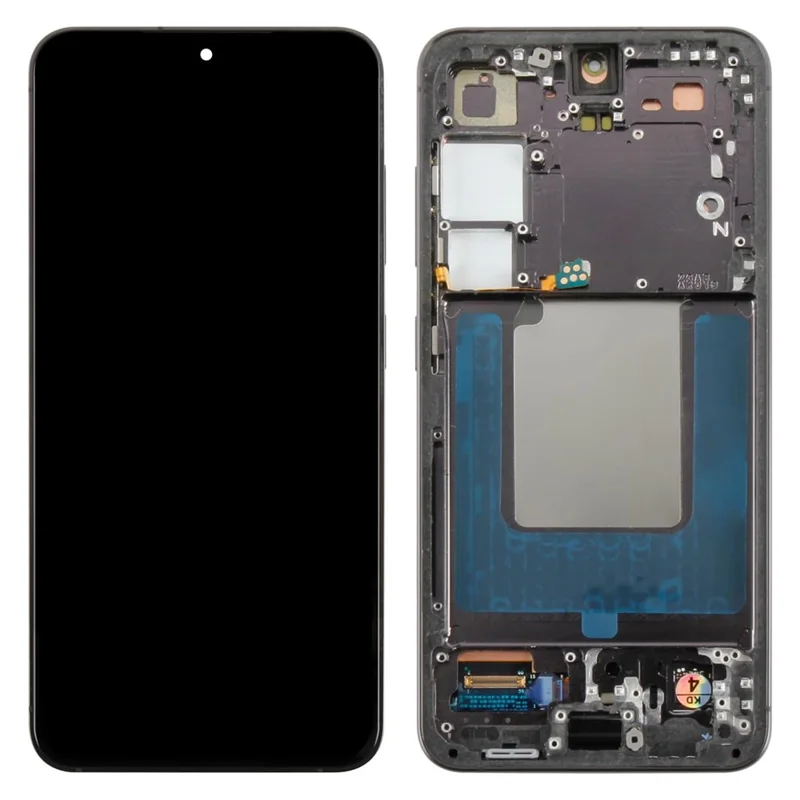 For Samsung Galaxy S24 S921B (EU Version) OEM Grade S AMOLED Screen and Digitizer Assembly + Frame (Without Logo) - Orange-Cellmalls