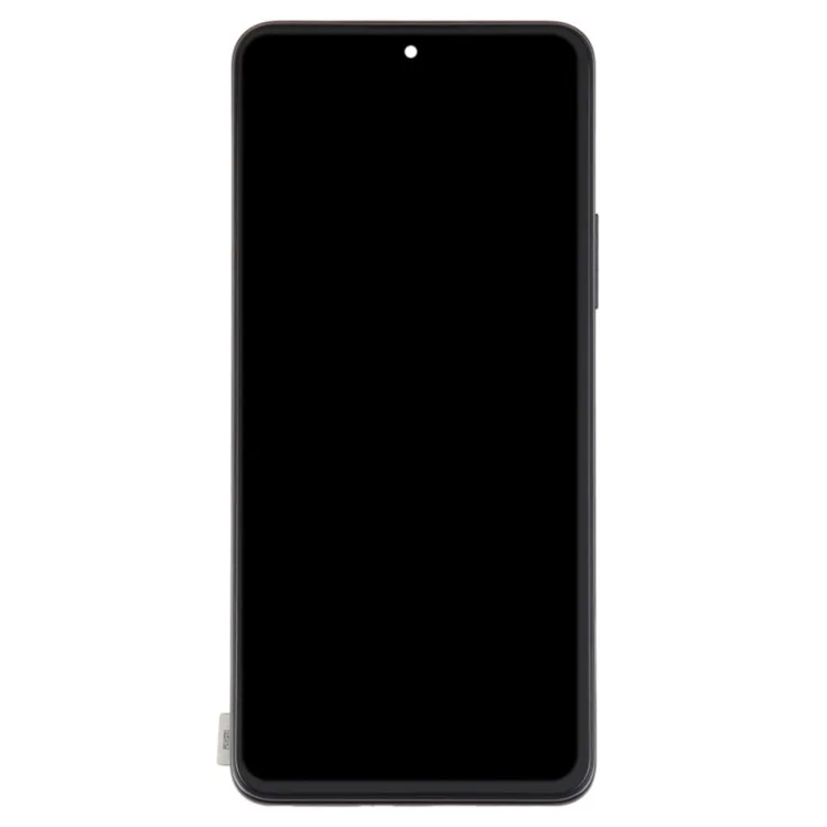 For Xiaomi Redmi K50 / Redmi K50 Pro OEM Grade S AMOLED Screen and Digitizer Assembly + Frame Part (without Logo) - Black-Cellmalls