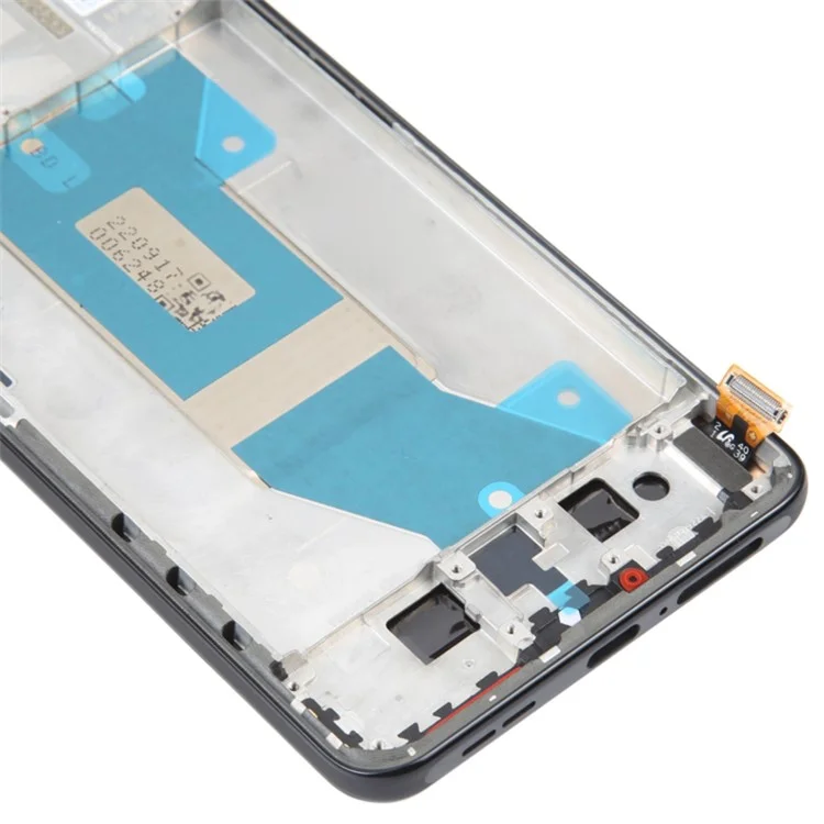 For Xiaomi Redmi K50 / Redmi K50 Pro OEM Grade S AMOLED Screen and Digitizer Assembly + Frame Part (without Logo) - Black-Cellmalls