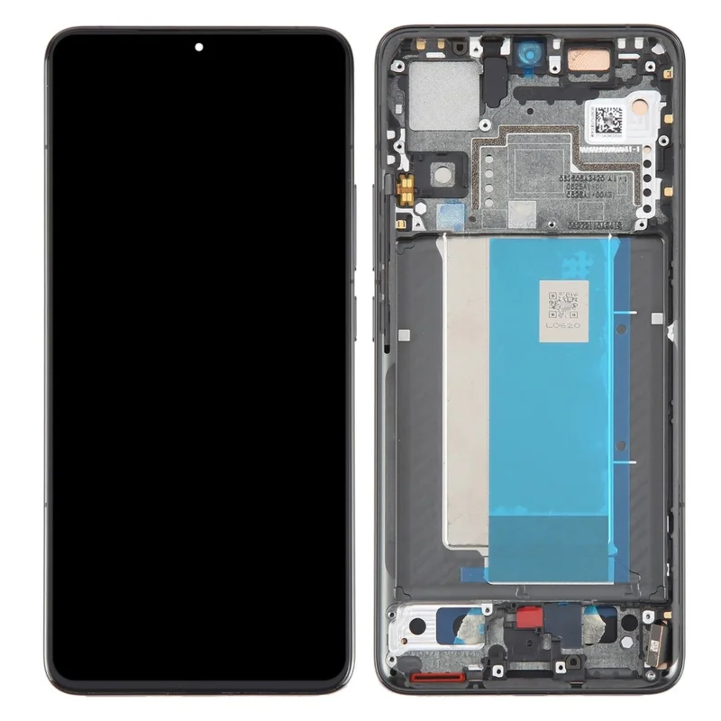 For Xiaomi Redmi K70 5G / K70 Pro 5G OEM Grade S OLED Screen and Digitizer Assembly + Frame (Without Logo) - Black-Cellmalls