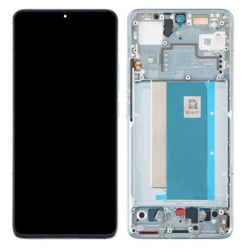 For Xiaomi Redmi K70 5G / K70 Pro 5G OEM Grade S OLED Screen and Digitizer Assembly + Frame (Without Logo) - Black-Cellmalls