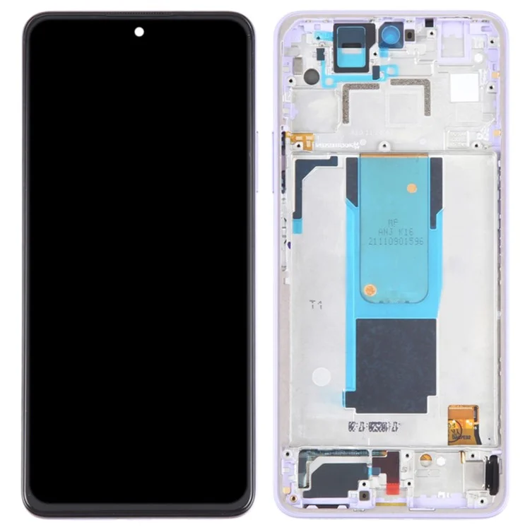 For Xiaomi Redmi Note 11 Pro 5G (China) (MediaTek) / Note 11 Pro+ 5G / 11i 5G / 11i HyperCharge 5G OEM Grade S AMOLED Screen and Digitizer Assembly + Frame Part (without Logo) - Black-Cellmalls
