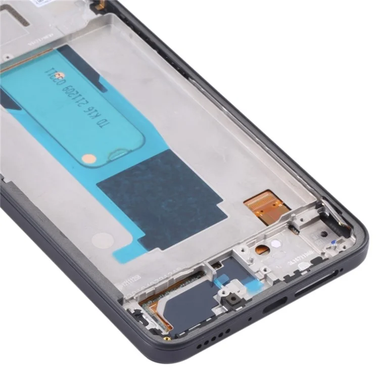 For Xiaomi Redmi Note 11 Pro 5G (China) (MediaTek) / Note 11 Pro+ 5G / 11i 5G / 11i HyperCharge 5G OEM Grade S AMOLED Screen and Digitizer Assembly + Frame Part (without Logo) - Black-Cellmalls