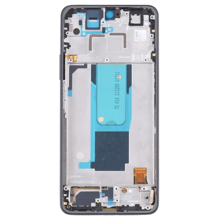 For Xiaomi Redmi Note 11 Pro 5G (China) (MediaTek) / Note 11 Pro+ 5G / 11i 5G / 11i HyperCharge 5G OEM Grade S AMOLED Screen and Digitizer Assembly + Frame Part (without Logo) - Black-Cellmalls