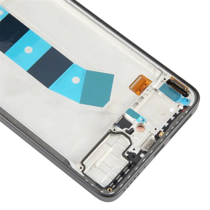 For Xiaomi Redmi Note 13 4G OEM Grade S AMOLED Screen and Digitizer Assembly + Frame (Without Logo) - Black-Cellmalls