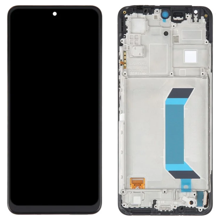 For Xiaomi Redmi Note 12 5G (Global) / Poco X5 5G OEM Grade S AMOLED Screen and Digitizer Assembly + Frame Repair Part (without Logo)-Cellmalls