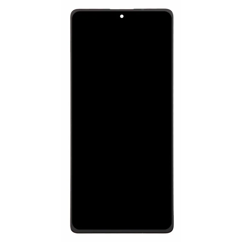 For Xiaomi Redmi Note 13 5G OEM Grade S AMOLED Screen and Digitizer Assembly + Frame Part (Without Logo) - Black-Cellmalls