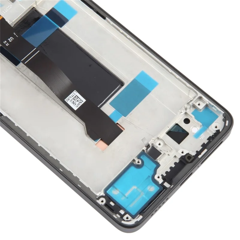 For Xiaomi Redmi Note 13 Pro 5G / Poco X6 5G OEM Grade S AMOLED Screen and Digitizer Assembly + Frame Part (Without Logo) - Black-Cellmalls
