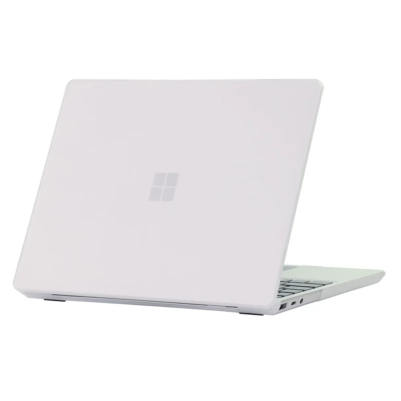 Matte Case For Microsoft Surface Laptop Go 3  /  2  /  1 12.4 inch (1943  /  2013) Hard PC Laptop Cover - Black-Cellmalls