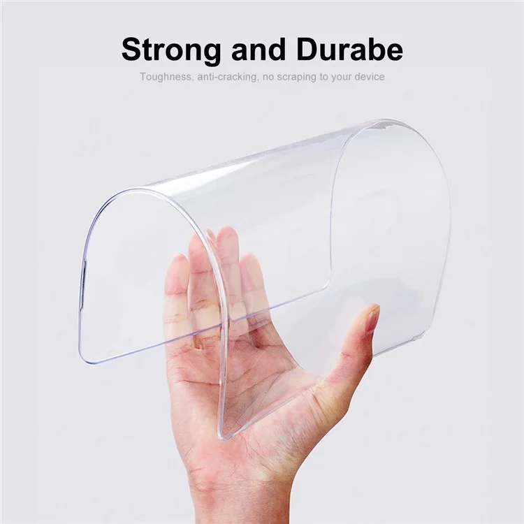 ENKAY HAT PRINCE Crystal PC Laptop Cover for MacBook Pro 14 inch (2024) (2023) (2021) A2442 (US Version) with Keyboard Film + Dust Plugs - White-Cellmalls